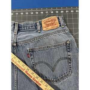 Levi's 550 Relaxed Fit‎ Jeans Mens 40x32 Blue Light Fade 100% Cotton